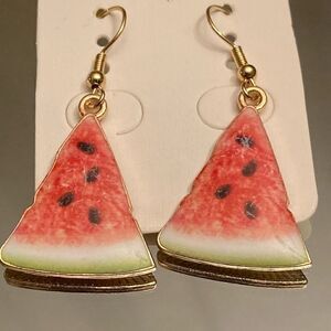 Watermelon Earrings  